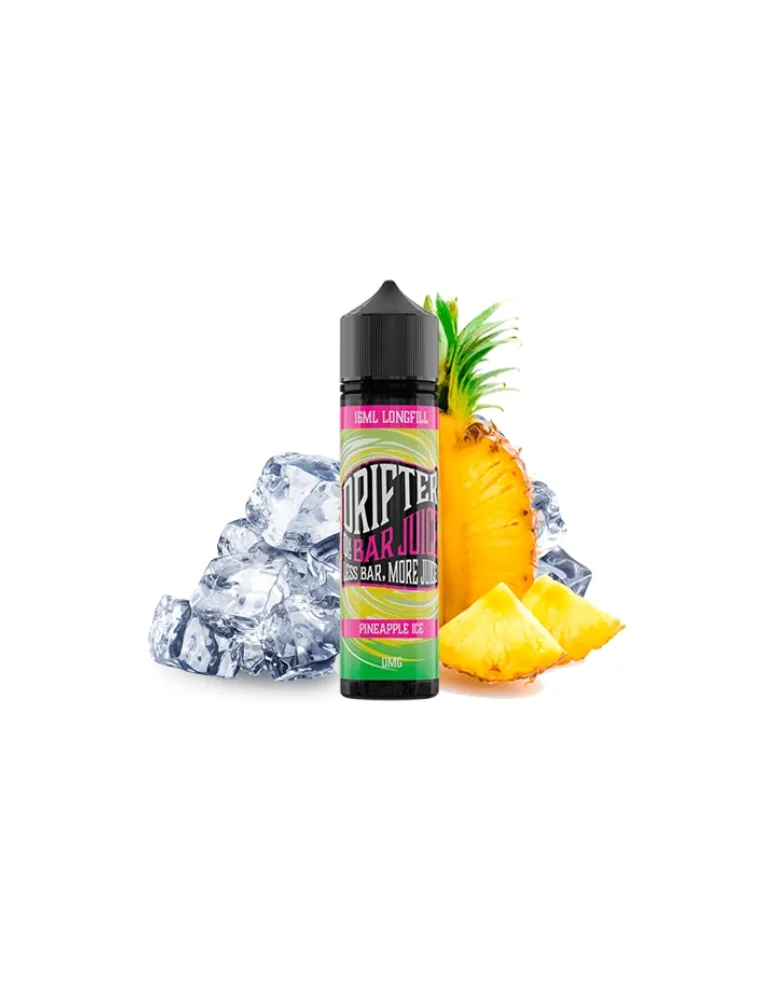 Juice Sauz Drifter Bar Pineapple Ice Nic Salt 20mg 60ml Prefilled E liquid