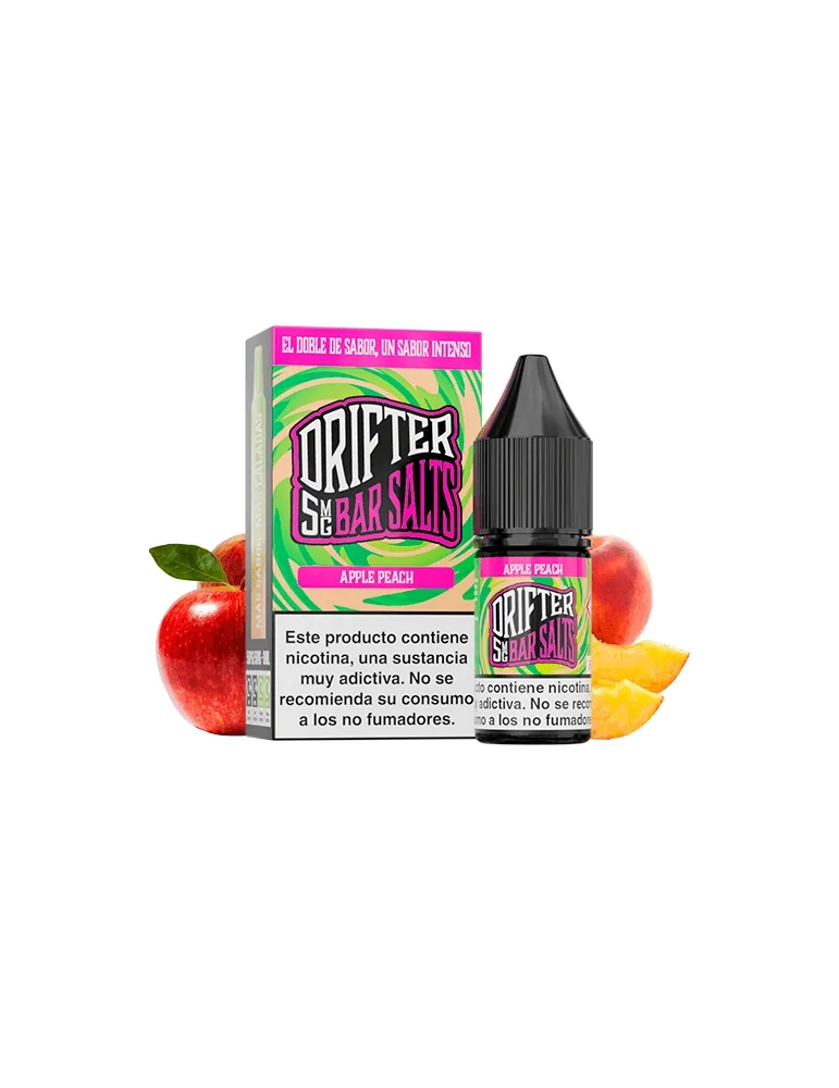 Juice Sauz Drifter Bar Apple Peach Nic Salt 5mg 10ml E liquid