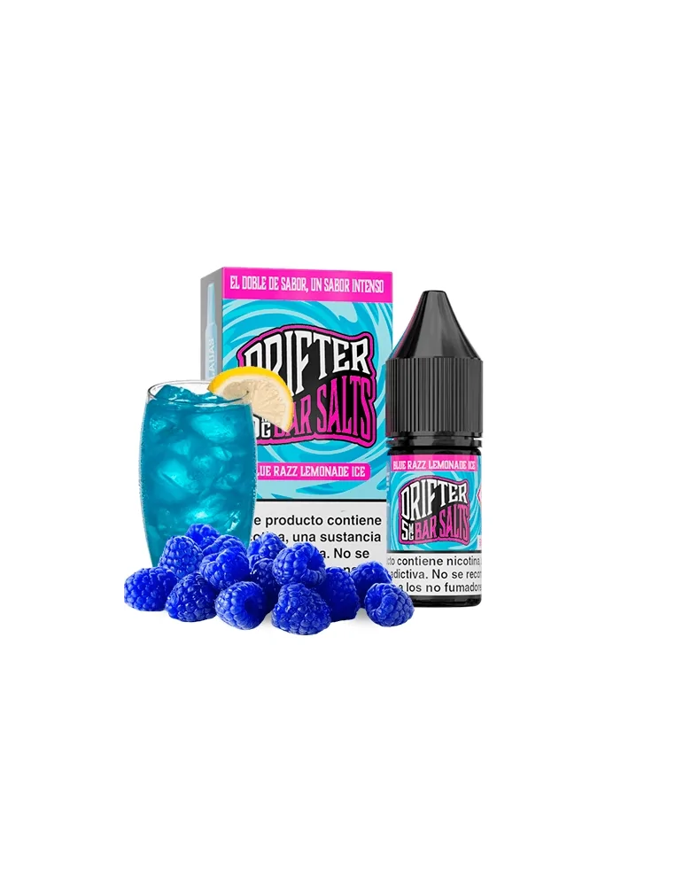 Juice Sauz Drifter Bar Blue Razz Lemonade Nic Salt 5mg 10ml E liquid