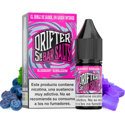 Juice Sauz Drifter Bar Blueberry Bubblegum Nic Salt 5mg 10ml E liquid