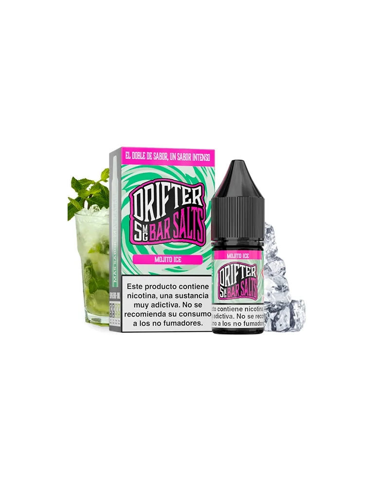 Juice Sauz Drifter Bar Mojito Ice Nic Salt 5mg 10ml E liquid