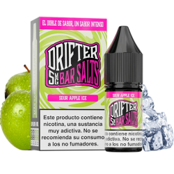 Juice Sauz Drifter Bar Sour Apple Ice Nic Salt 5mg 10ml E liquid