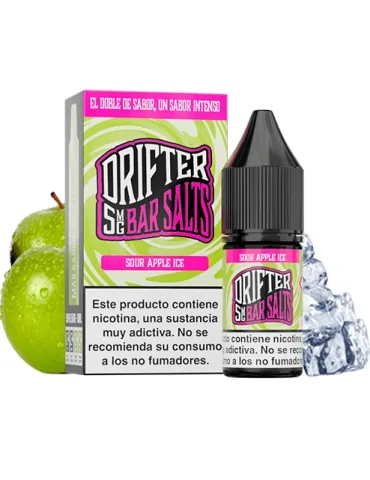 Juice Sauz Drifter Bar Sour Apple Ice Nic Salt 5mg 10ml E liquid
