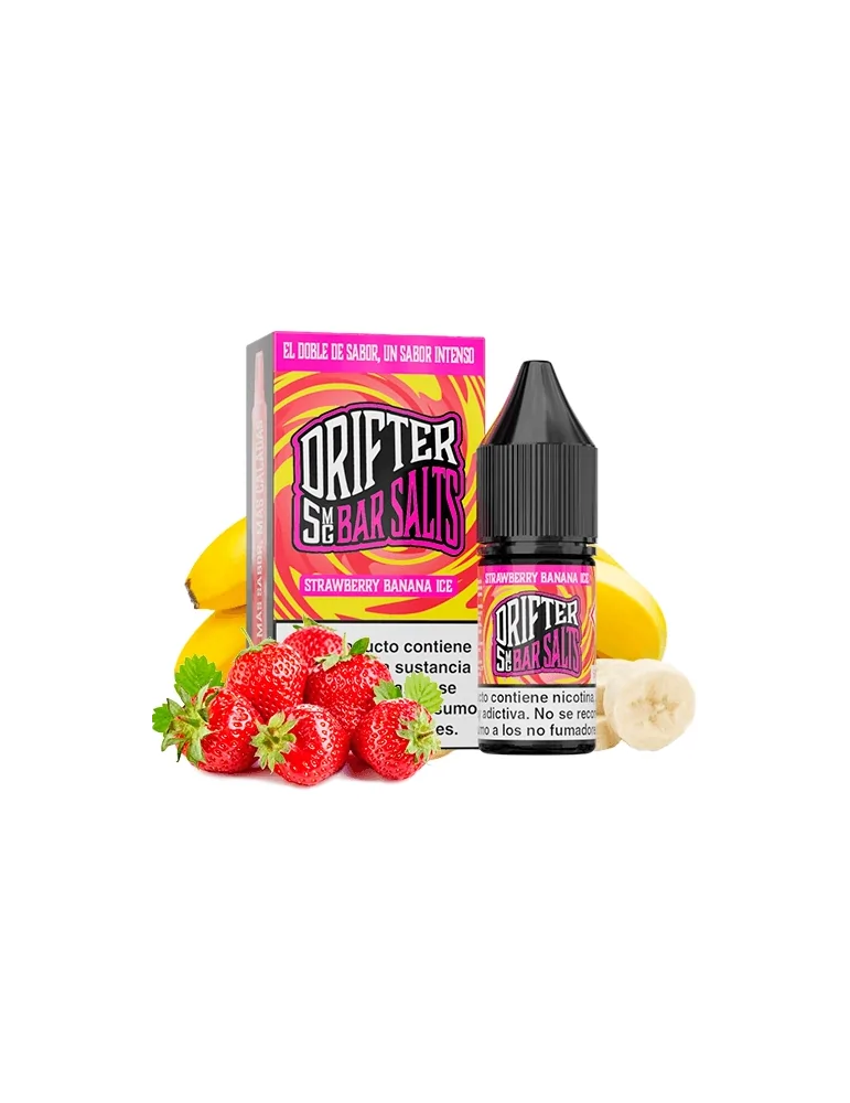 Juice Sauz Drifter Bar Strawberry Banana Nic Salt 5mg 10ml E liquid