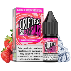 Juice Sauz Drifter Bar Sweet Strawberry Ice Nic Salt 5mg 10ml E liquid