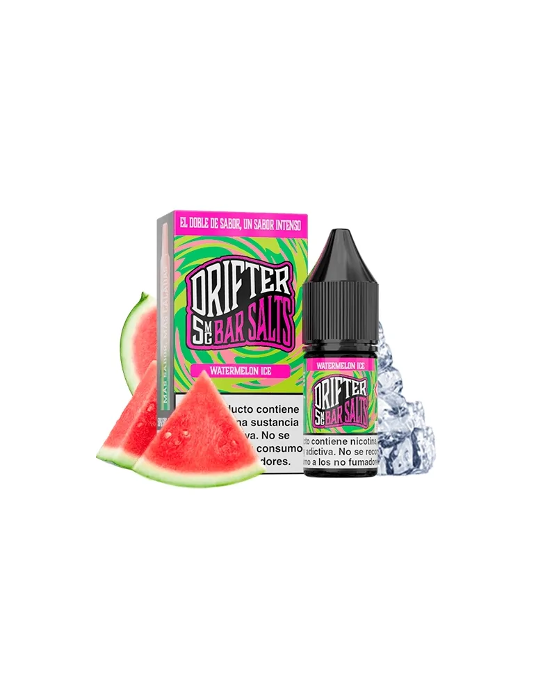 Juice Sauz Drifter Bar Watermelon Ice Nic Salt 5mg 10ml E liquid