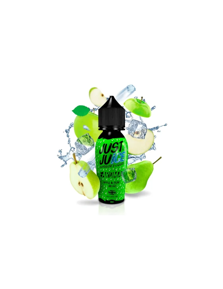 Prefilled Just Juice Apple Pear Ice 20mg 60ml Nic Salt E-liquids