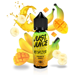 Prefilled Just Juice Banana Mango 20mg 60ml Nic Salt E-liquids