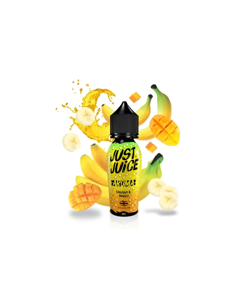 Prefilled Just Juice Banana Mango 20mg 60ml Nic Salt E-liquids