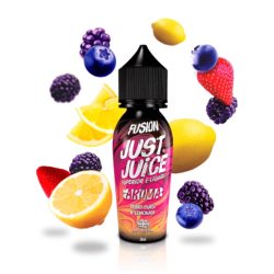 Prefilled Just Juice Fusion Berry Burst and Lemonade 20mg 60ml Nic Salt E-liquids