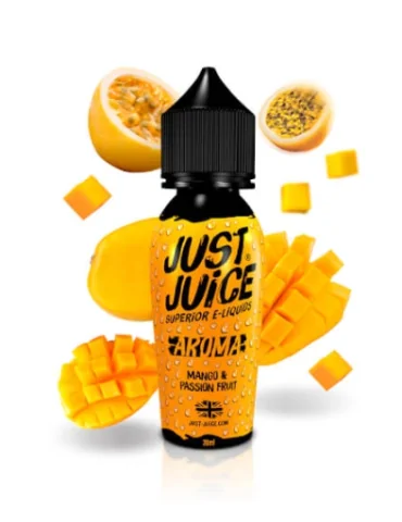 Prefilled Just Juice Mango and Passion Fruit 20mg 60ml Nic Salt E-liquids