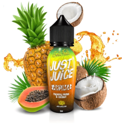 Prefilled Just Juice Exotic Fruits Papaya Pineapple Coconut 20mg 60ml Nic Salt E-liquids