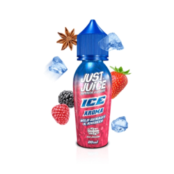 Prefilled Just Juice Ice Wild Berries and Aniseed 20mg 60ml Nic Salt E-liquids