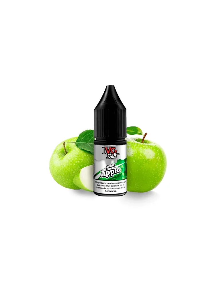 Sour Green Apple IVG NicSalt 10ml 10mg 50/50 e-liquid