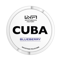 CUBA Blueberry Medium 24mg Nicotine Pouches