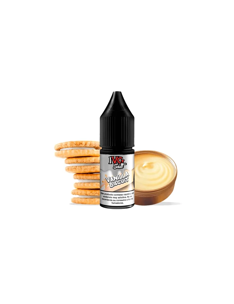 Vanilla Biscuit IVG NicSalt 10ml 20mg 50/50 e-liquid