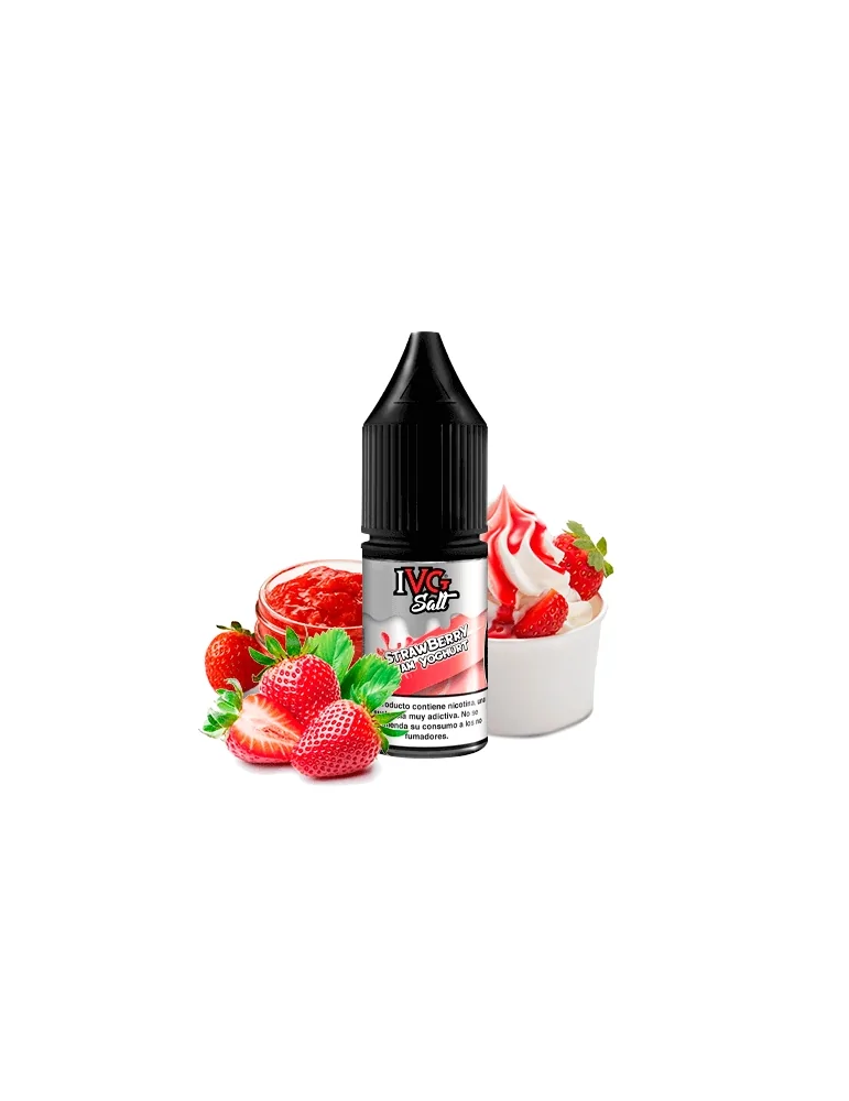 IVG Nicsalt Strawberry Jam Yoghurt 10ml 10 mg e-liquid