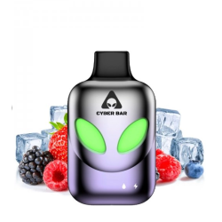 AL8000 Mix Berry Ice 0mg 8000puff - Cyber Bar Disposable Vape