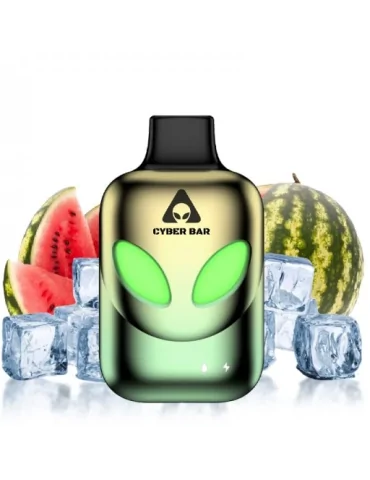 AL8000 Watermelon Ice 0mg 8000puff - Cyber Bar Disposable Vape