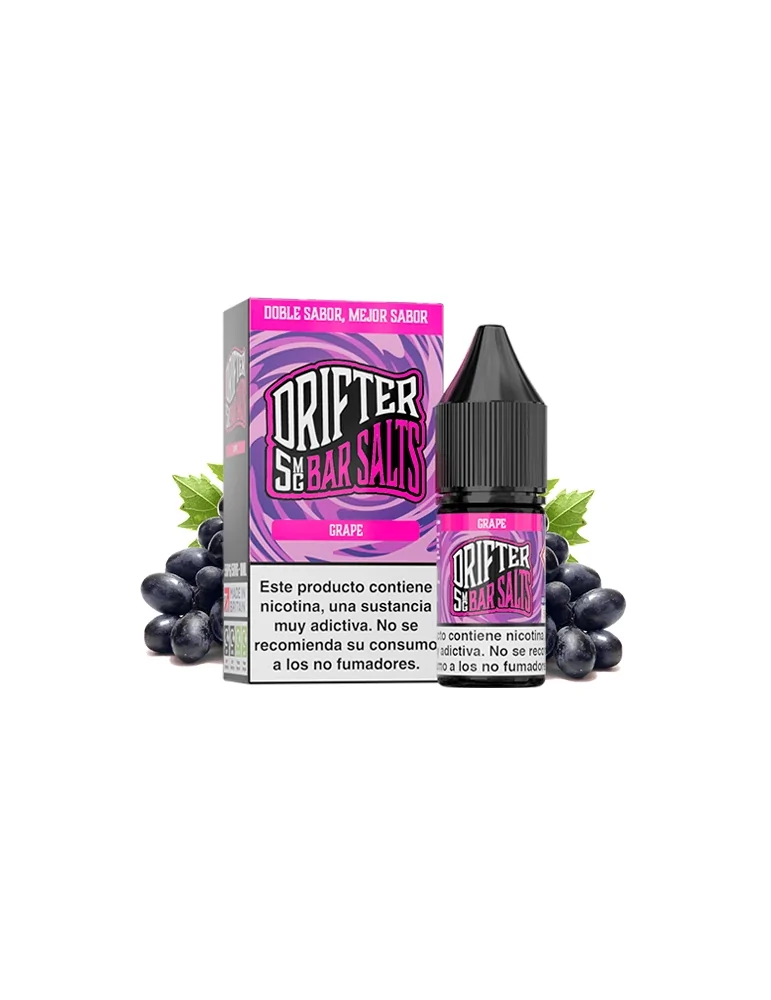 Juice Sauz Drifter Bar Grape Nic Salt 5mg 10ml E liquid