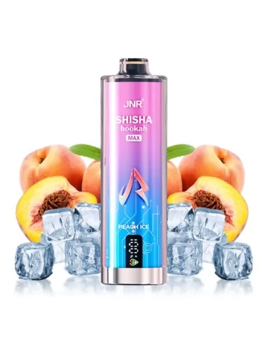 22000 Puff Shisha Hookah Max Peach Ice 20mg- JNR Disposable Vape