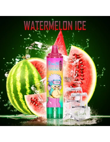 Tornado 15000 puffs Watermelon Ice 20mg - RandM Disposable Vape