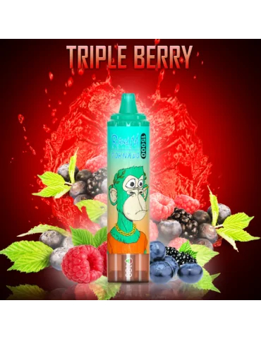 Tornado 15000 puffs Triple Berry 20mg - RandM Disposable Vape