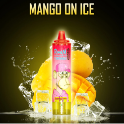 Tornado 15000 puffs Mango On Ice 20mg - RandM Disposable Vape