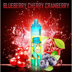 Tornado 15000 puffs Blueberry Cherry Cranberry 20mg - RandM Disposable Vape