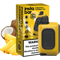 Insta Bar 20mg Pineapple Coconut Ice 15000 puffs Disposable Vape