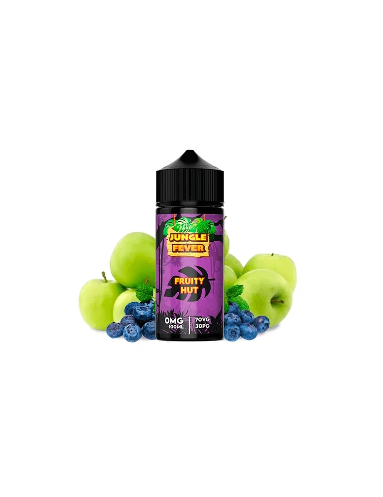 Jungle Fever Fruity Hut 100ml 0 mg e-liquid