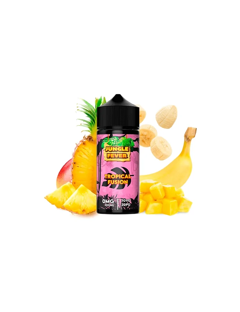 Jungle Fever Tropical Fusion 100ml 0 mg e-liquid