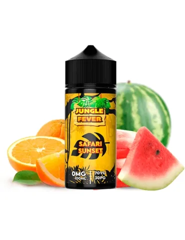 Jungle Fever Safari Sunset 100ml 0 mg e-liquid