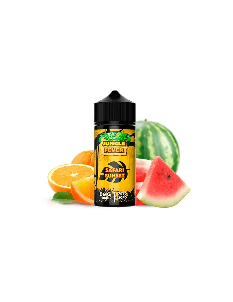 Jungle Fever Safari Sunset 100ml 0 mg e-liquid