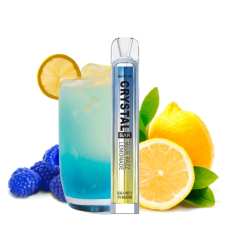 Crystal Bar Blue Razz Lemonade Disposable Vape Mesh 20mg 600 puffs