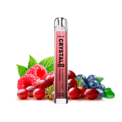 Crystal Bar Blueberry Cherry Cranberry Disposable Vape Mesh 20mg 600 puffs