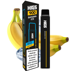 HIGS XL 900puffs Banana Ice Mesh-Coil 20mg disposable vape