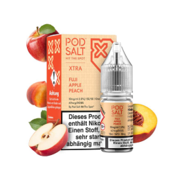 Pod Salt Nexus Fuji Apple Peach 10ml 20mg E liquid