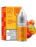 Pod Salt Nexus Mango Strawberry Peach 10ml 20mg E liquid