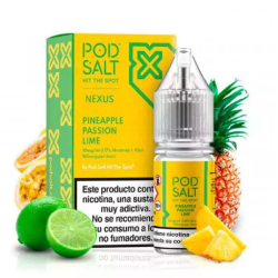 Pod Salt Nexus Pineapple Passion Lime 10ml 20mg E liquid