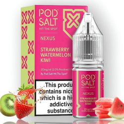 Pod Salt Nexus Strawberry Watermelon Kiwi 10ml 20mg E liquid