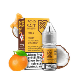 Pod Salt Nexus Sweet Tangerine Coconut 10ml 20mg E liquid