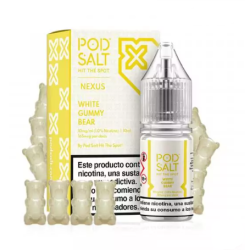 Pod Salt Nexus White Gummy Bear 10ml 20mg E liquid