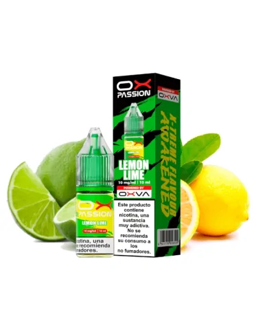 Oxva Ox Passion Nic Salts Lemon Lime 10mg 10ml E liquid