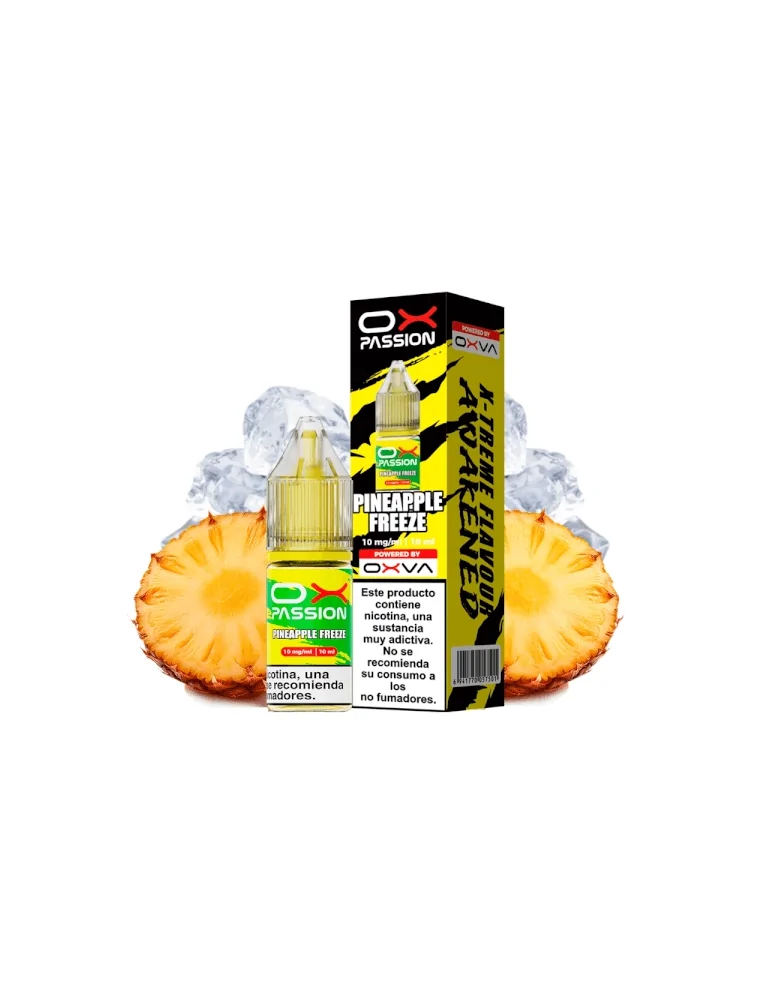 Oxva Ox Passion Nic Salts Pineapple Freeze 10mg 10ml E liquid