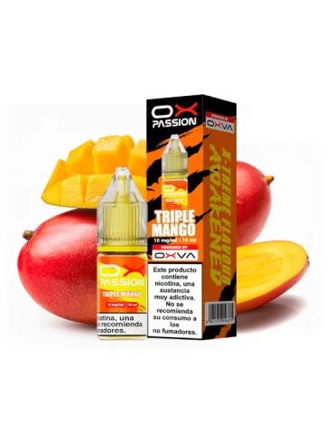 Oxva Ox Passion Nic Salts Triple Mango 10mg 10ml E liquid