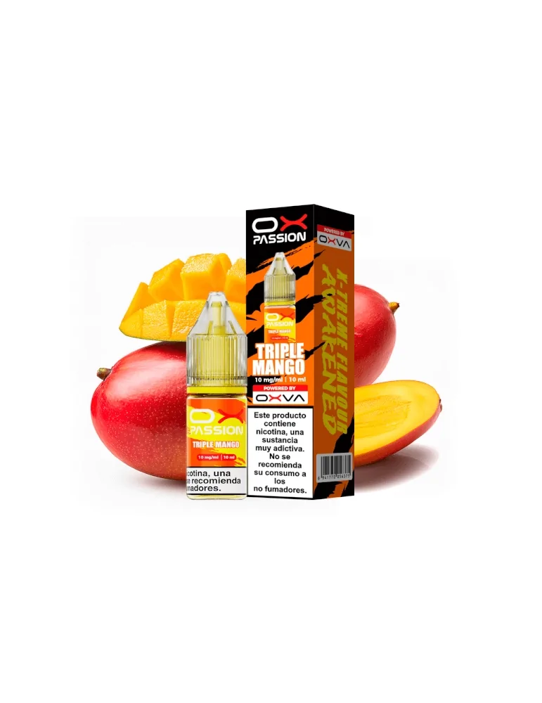 Oxva Ox Passion Nic Salts Triple Mango 10mg 10ml E liquid