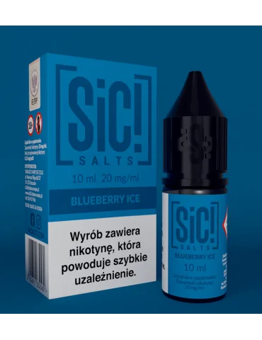 Sic! Nic Salt Blueberry Ice 20mg 10ml E liquid