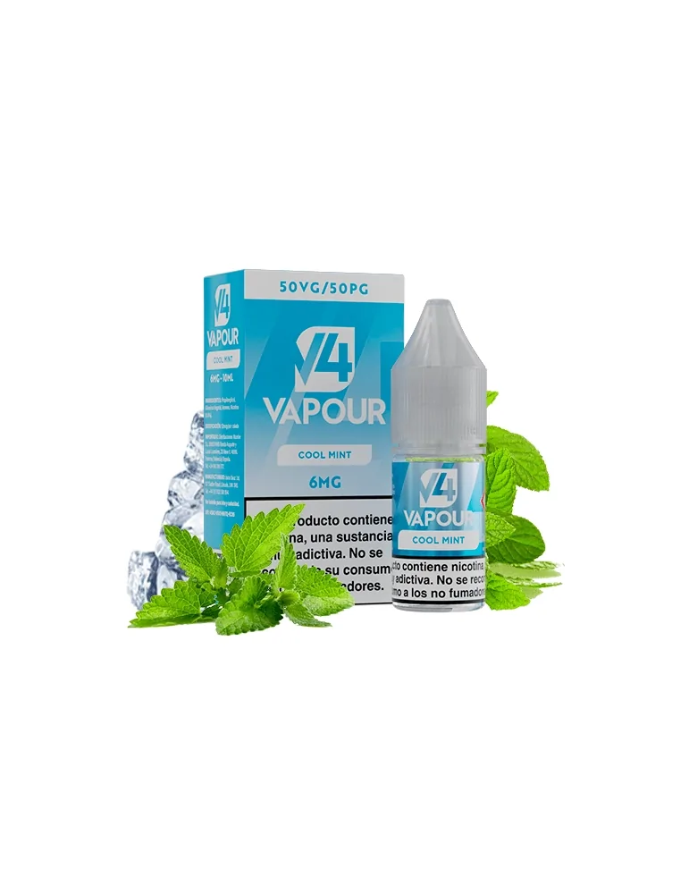 V4 Vapour Cool Mint 10ml 6mg E-liquid