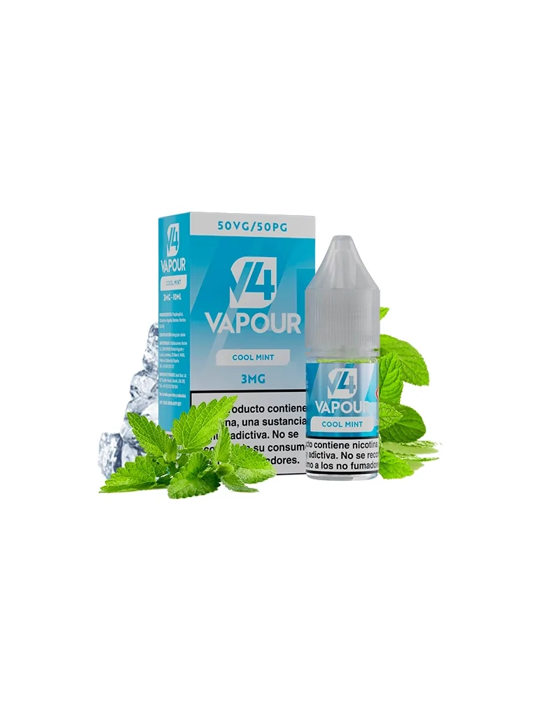 V4 Vapour Cool Mint 10ml 3mg E-liquid